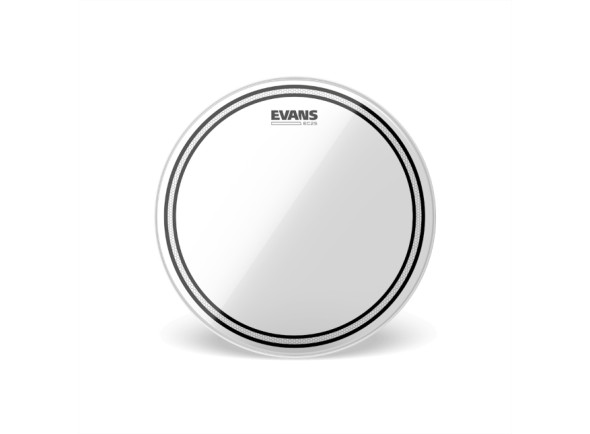 Evans EC2 Clear Drum Head 10 TT10EC2S Evans EC2 Clear Drum Head 10 TT10EC2S